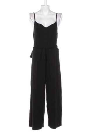 Дамски дълъг гащеризон Bershka, Размер L, Цвят Черен, Цена 11,75 €, #136827440