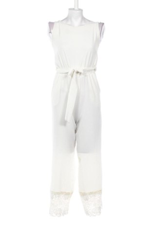 Langer Damen-Overall Boohoo, Größe S, Farbe Ecru, Preis 12,99 €, #136854326