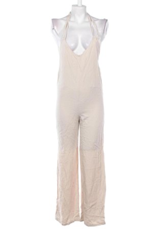 Langer Damen-Overall Pull&Bear, Größe S, Farbe Beige, Preis 20,99 €, #136913518