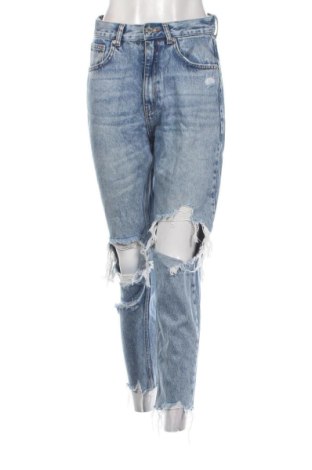 Дамски дънки Pull&Bear, Размер M, Цвят Син, Цена 12,78 €, #136833538