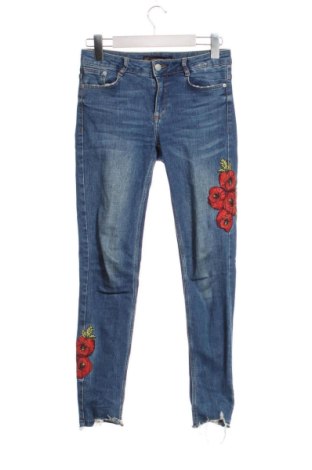 Damskie jeansy Zara, Rozmiar S, Kolor Niebieski, Cena 102,09 zł, #136858718