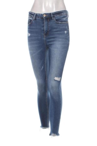 Blugi de femei Stradivarius, Mărime S, Culoare Albastru, Preț 70,00 Lei, #136876243