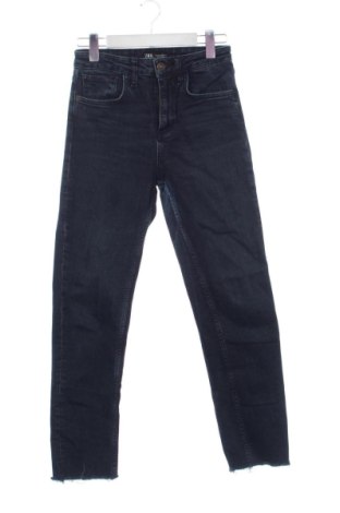 Blugi de femei Zara, Mărime XS, Culoare Albastru, Preț 90,00 Lei, #136876381