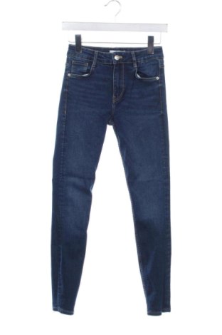 Дамски дънки Zara, Размер XS, Цвят Син, Цена 4,80 €, #136879298