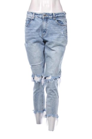 Blugi de femei Premium Denim, Mărime L, Culoare Albastru, Preț 68,00 Lei, #136882360