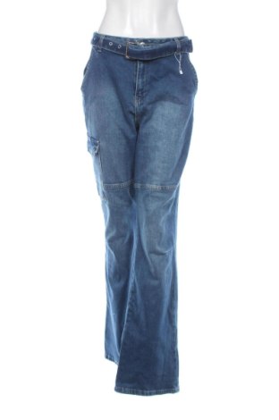 Blugi de femei Koton, Mărime L, Culoare Albastru, Preț 153,00 Lei, #136883714