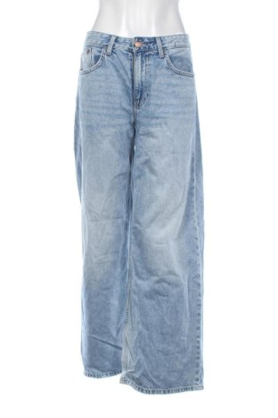 Blugi de femei Bershka, Mărime S, Culoare Albastru, Preț 99,05 Lei, #136893899