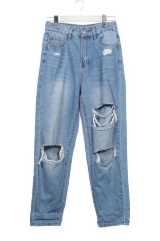 Damskie jeansy SHEIN, Rozmiar XS, Kolor Niebieski, Cena 64,30 zł, #136898199