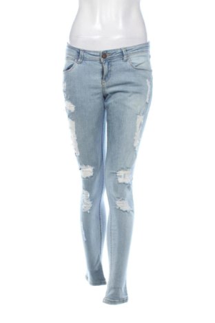 Blugi de femei Terranova, Mărime M, Culoare Albastru, Preț 83,36 Lei, #136904311