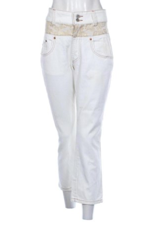 Blugi de femei Background, Mărime L, Culoare Alb, Preț 80,00 Lei, #136906620