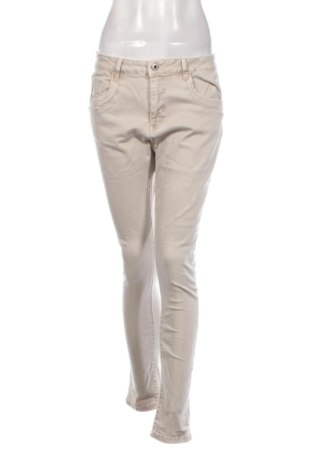 Blugi de femei Jewelly, Mărime L, Culoare Bej, Preț 110,99 Lei, #136642922