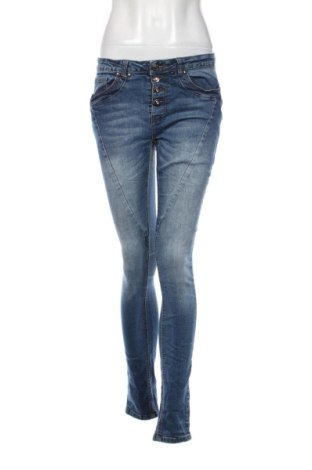 Damskie jeansy Trend One, Rozmiar L, Kolor Niebieski, Cena 51,99 zł, #136824211