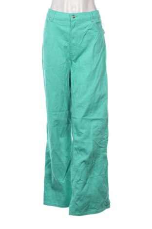 Damskie jeansy H&M, Rozmiar L, Kolor Zielony, Cena 112,99 zł, #136710791
