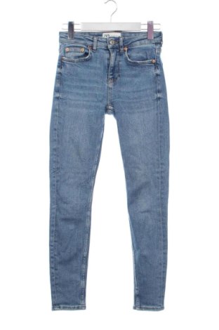 Blugi de femei Zara, Mărime XS, Culoare Albastru, Preț 78,20 Lei, #136816723
