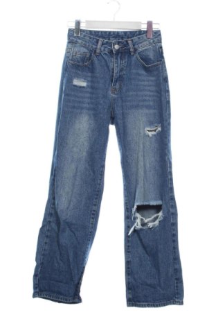 Blugi de femei SHEIN, Mărime XS, Culoare Albastru, Preț 78,20 Lei, #136817944