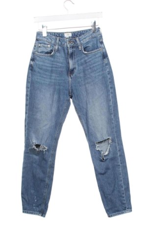 Γυναικείο Τζίν River Island, Μέγεθος XS, Χρώμα Μπλέ, Τιμή 15,00 €, #136865403