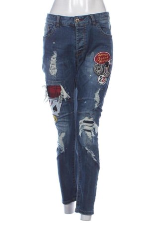 Damskie jeansy Unbranded, Rozmiar M, Kolor Niebieski, Cena 48,23 zł, #136876044