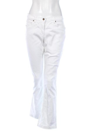 Blugi de femei John Baner, Mărime M, Culoare Alb, Preț 75,00 Lei, #136882465