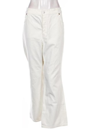 Γυναικείο Τζίν H&M, Μέγεθος 3XL, Χρώμα Εκρού, Τιμή 27,68 €, #136923876