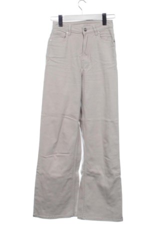 Damskie jeansy H&M, Rozmiar XS, Kolor ecru, Cena 78,12 zł, #136949521