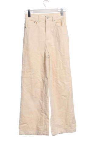 Dámské manšestráky  Unbranded, Velikost XXS, Barva Krémová, Cena  249,00 Kč, #136860716