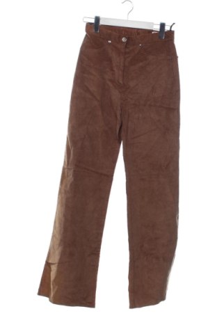 Pantaloni de velvet de femei Unbranded, Mărime XS, Culoare Maro, Preț 55,99 Lei, #136876472