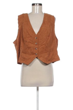 Vestă de femei SHEIN, Mărime XXL, Culoare Portocaliu, Preț 96,99 Lei, #136945781