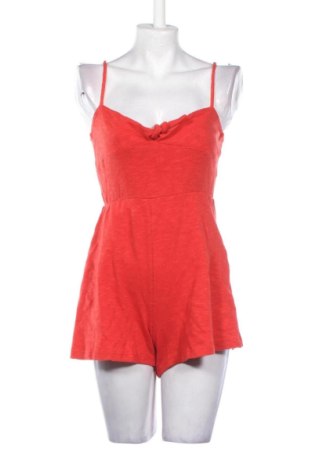 Дамски къс гащеризон Pull&Bear, Размер S, Цвят Червен, Цена 18,10 €, #136860504