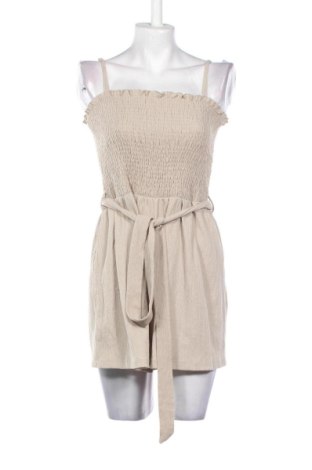 Kurzer Damenoverall H&M, Größe L, Farbe Beige, Preis 14,00 €, #136888326