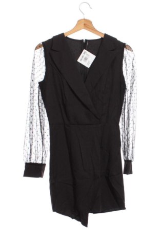 Kurzer Damenoverall SHEIN, Größe XS, Farbe Schwarz, Preis 12,00 €, #136897386