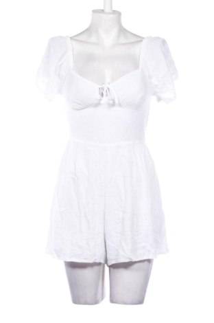 Дамски къс гащеризон Hollister, Размер S, Цвят Бял, Цена 12,78 €, #136913779