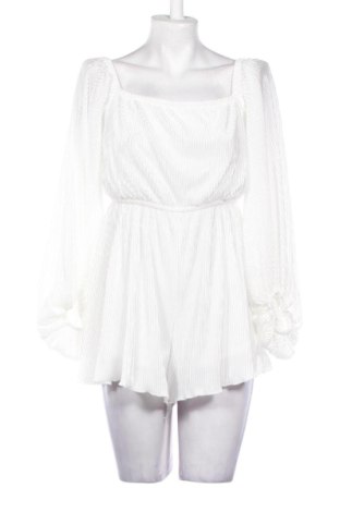 Salopetă scurtă de damă SHEIN, Mărime S, Culoare Alb, Preț 76,99 Lei, #136914957