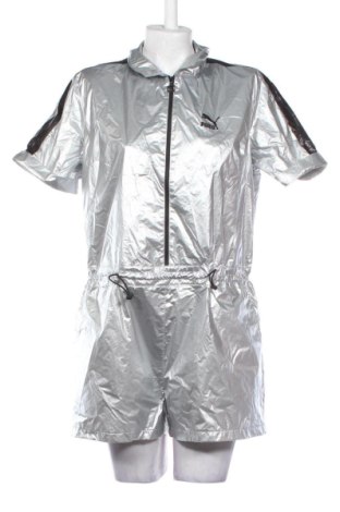 Salopetă scurtă de damă PUMA, Mărime L, Culoare Argintiu, Preț 152,99 Lei, #136918434