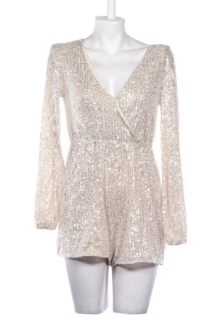 Women's short jumpsuit Amisu, Μέγεθος S, Χρώμα Ασημί, Τιμή 16,99 €, #136922475
