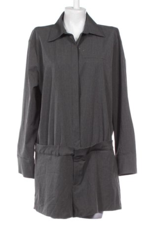 Women's short jumpsuit Zara, Μέγεθος XXL, Χρώμα Γκρί, Τιμή 19,99 €, #136912418