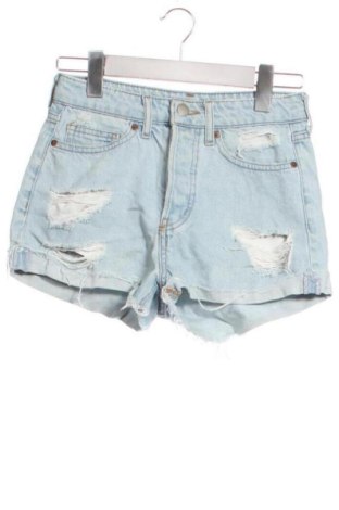 Дамски къс панталон H&M, Размер XS, Цвят Син, Цена 9,00 €, #136837013