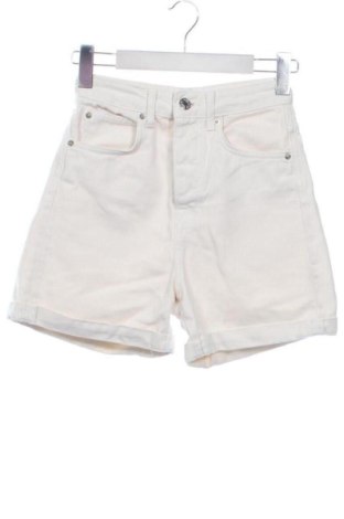 Pantaloni scurți de femei Stradivarius, Mărime XXS, Culoare Ecru, Preț 52,13 Lei, #136847488