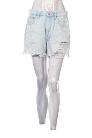Pantaloni scurți de femei Sinsay, Mărime L, Culoare Albastru, Preț 46,92 Lei, #136853451
