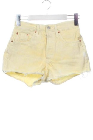 Дамски къс панталон Levi's, Размер XS, Цвят Жълт, Цена 25,00 €, #136859067