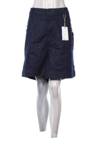 Pantaloni scurți de femei Ms Mode, Mărime 5XL, Culoare Albastru, Preț 73,99 Lei, #136873955