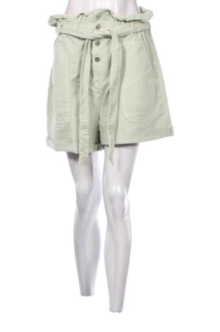 Дамски къс панталон Zara, Размер L, Цвят Зелен, Цена 14,00 €, #136892554