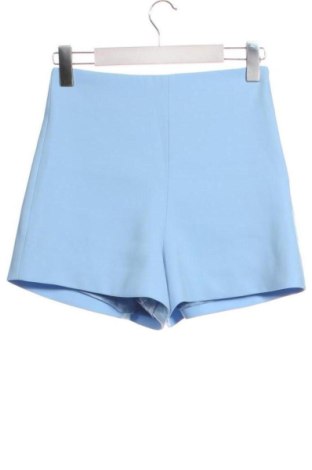 Pantaloni scurți de femei Zara, Mărime XS, Culoare Albastru, Preț 104,11 Lei, #136839805