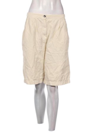 Дамски къс панталон Massimo Dutti, Размер M, Цвят Екрю, Цена 23,51 €, #136855378