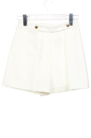 Γυναικείο κοντό παντελόνι Zara, Μέγεθος XS, Χρώμα Εκρού, Τιμή 10,55 €, #136903936