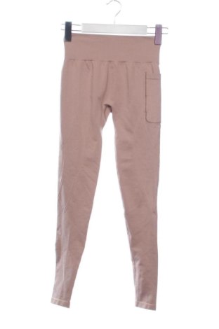 Damskie legginsy Decathlon, Rozmiar XXS, Kolor Popielaty róż, Cena 23,99 zł, #136839149