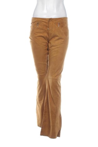 Damen Lederhose Stefanel, Größe L, Farbe Braun, Preis 171,87 €, #136872992