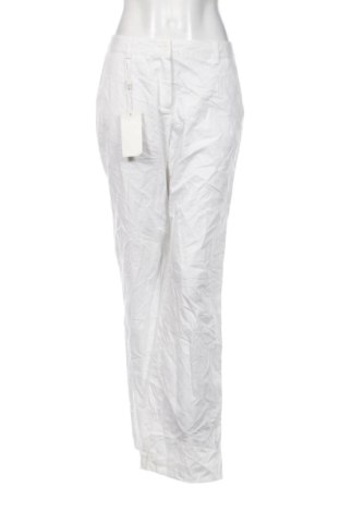 Pantaloni de femei Motivi, Mărime M, Culoare Alb, Preț 134,99 Lei, #136824124