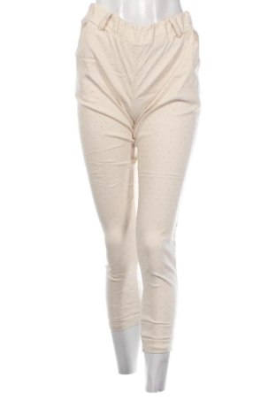 Damskie spodnie Unbranded, Rozmiar L, Kolor ecru, Cena 47,99 zł, #136830191