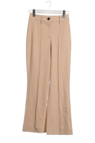 Дамски панталон Bershka, Размер XS, Цвят Бежов, Цена 17,38 €, #136834706