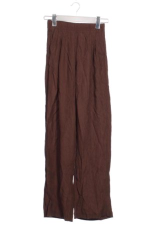 Dámske nohavice Bershka, Veľkosť XS, Farba Hnedá, Cena  10,00 €, #136836493